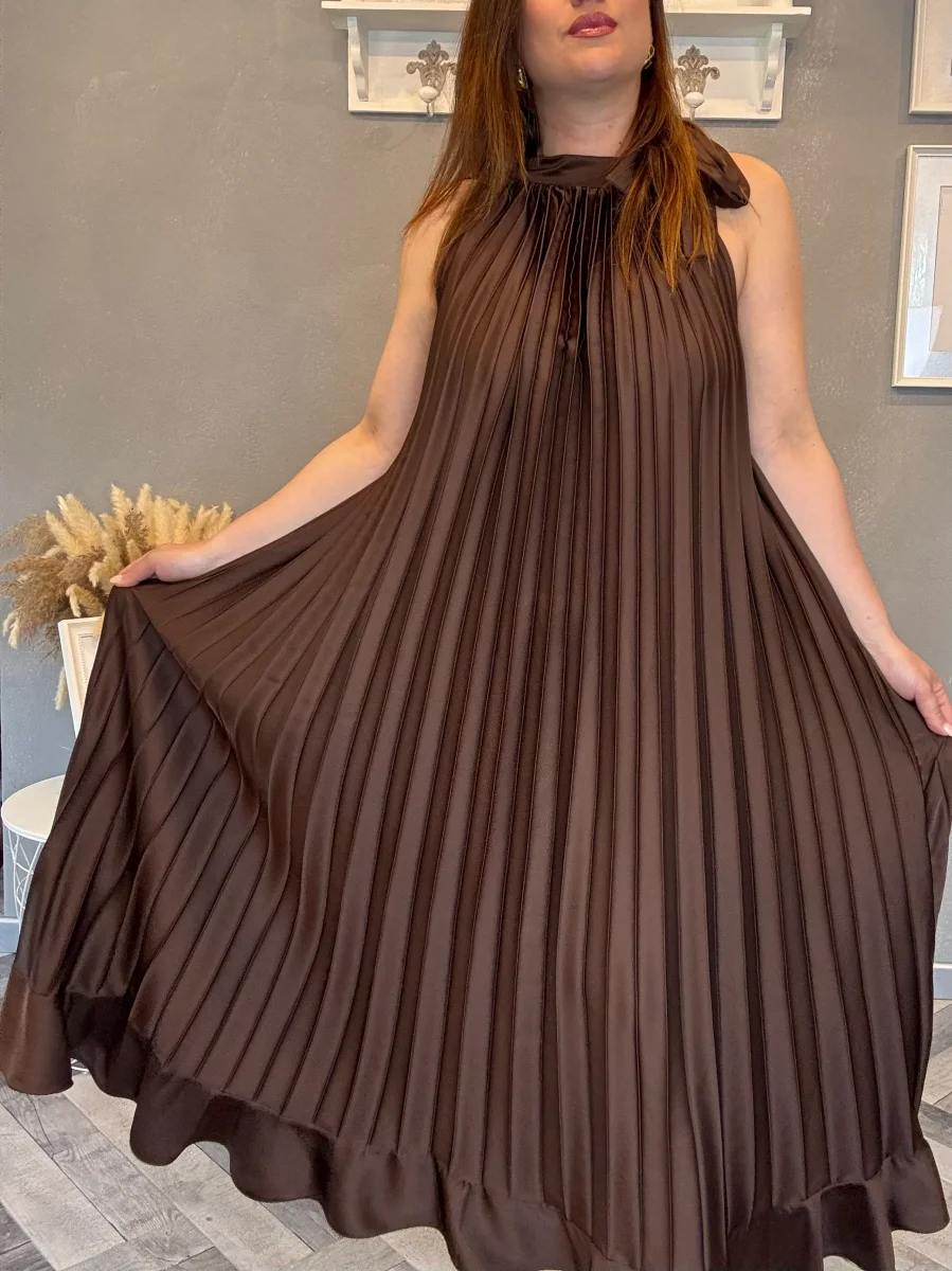 Abito plissettato Diva - immagine 8