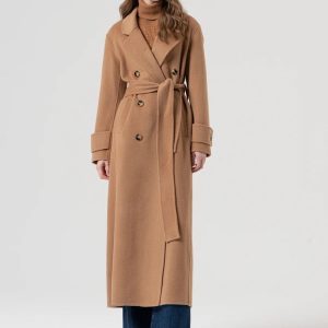 Cappotto Regular Lungo con Lana