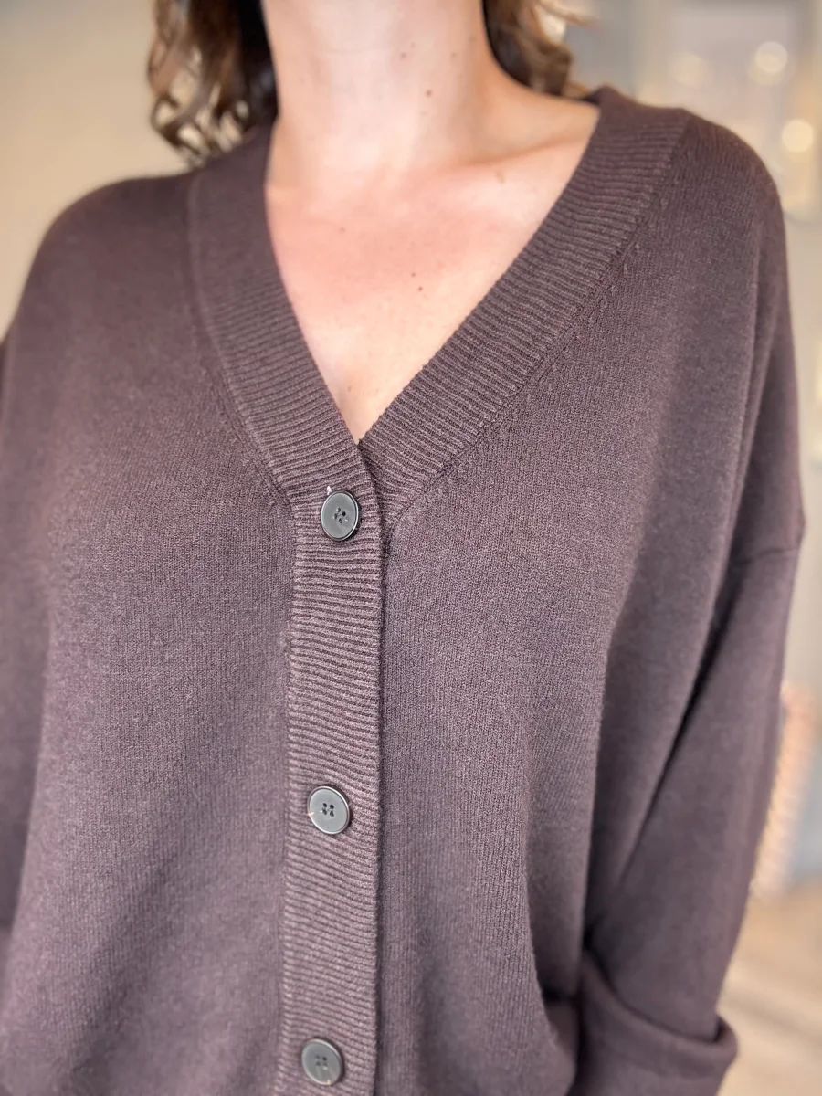 Cardigan lungo over - immagine 4