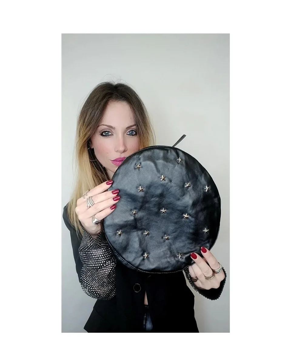 Basco ecopelle borchiette! - immagine 4