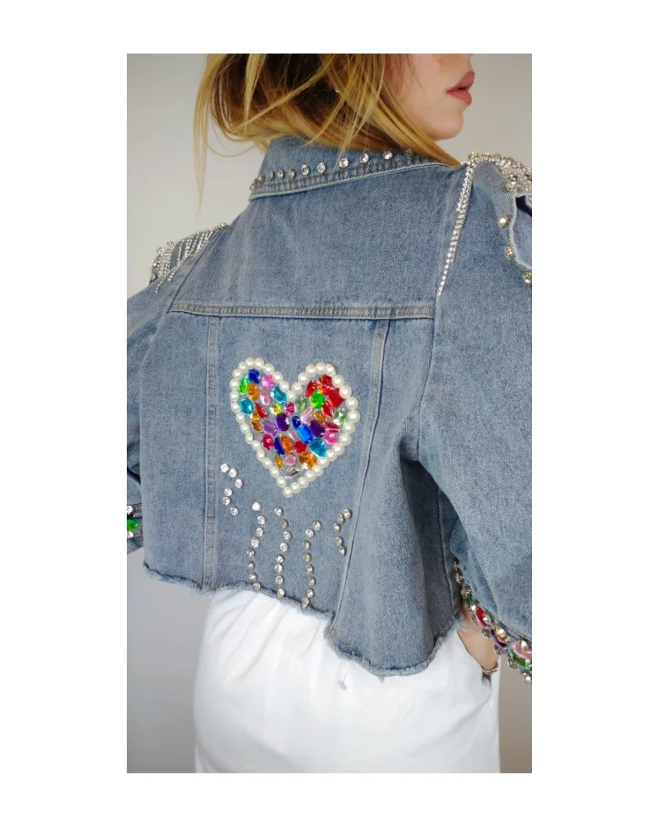 Giacca Jeans Explosive! - immagine 5