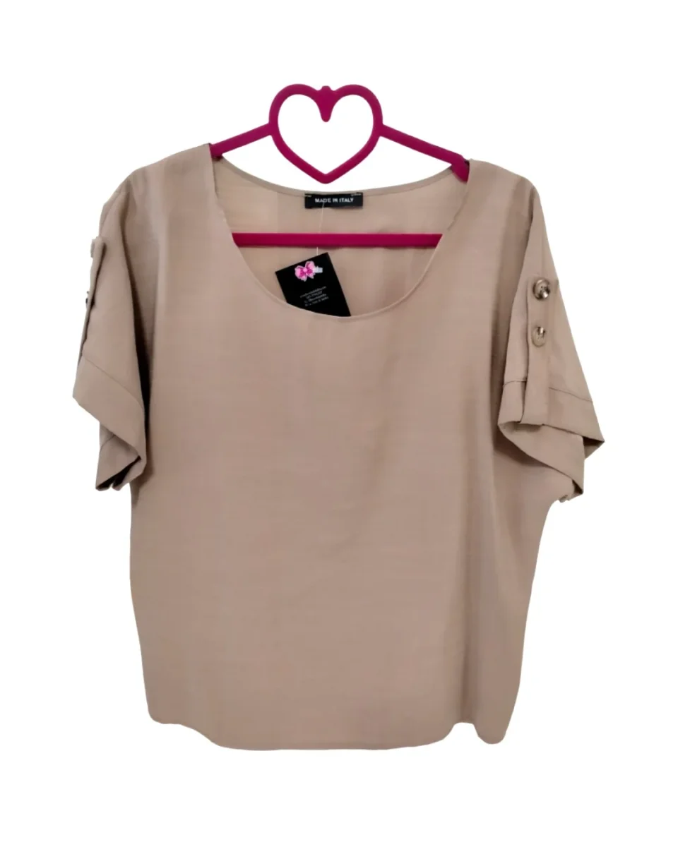 Maglia basic con bottoni! - immagine 2
