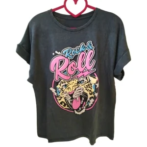 Tshirt 100% cotone, TIGRE ROCK&ROLL!