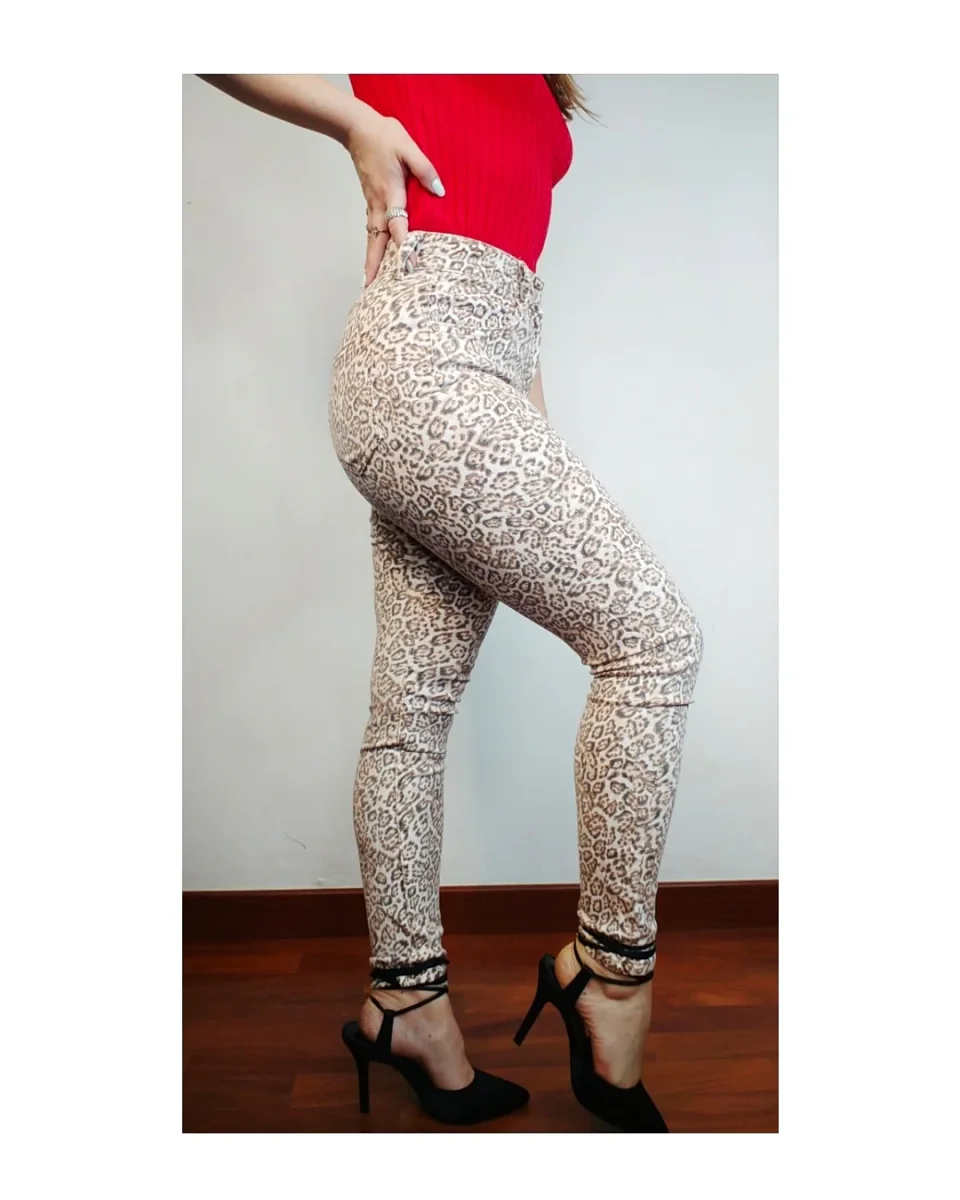 Jeggings skinny leopardati! - immagine 3