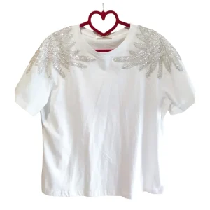 Tshirt 95% cotone, STRASS!