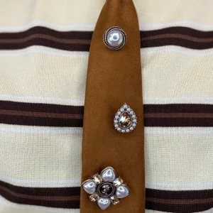 Set spille perle e cristalli