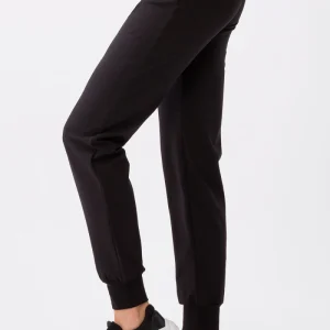 PANTALONE SPORTSWEAR CON POLSINO IN JERSEY STRETCH