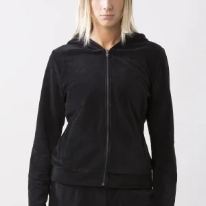 GIACCA SPORT CHIC IN CINIGLIA CON CAPPUCCIO