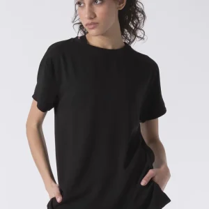 T-SHIRT SPORTY ELEGANCE IN VISCOSA