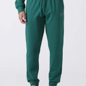 PANTALONE IN FELPA BASICO CON POLSINO