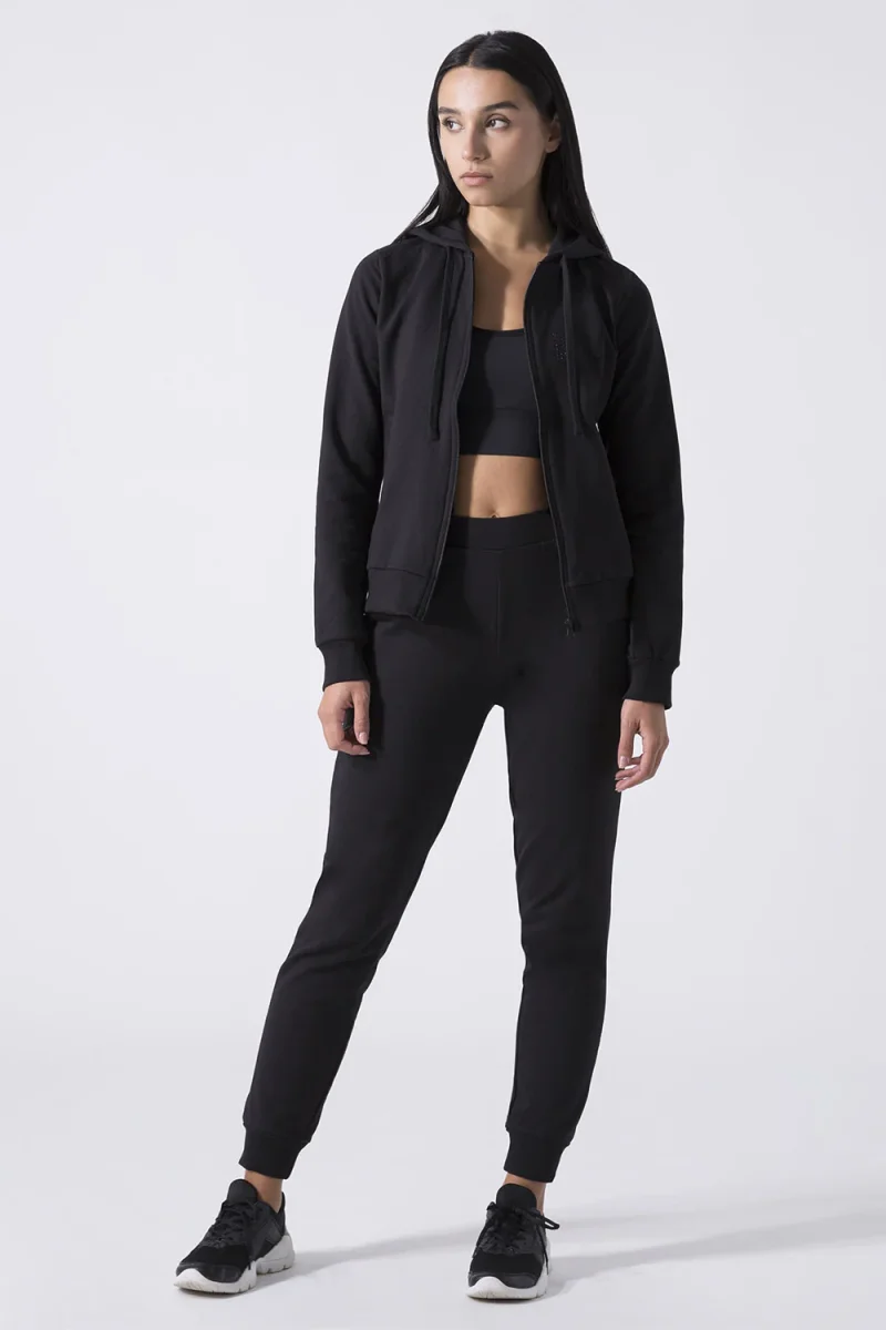 BASIC TUTA CAPPUCCIO IN FELPA STRETCH - immagine 9