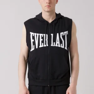 THE ICON FELPA FULL ZIP SMANICATA CON CAPPUCCIO