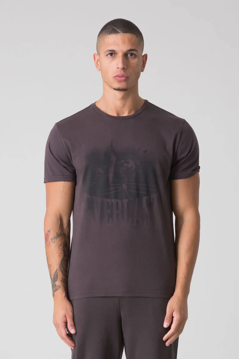 SUNFADED T-SHIRT CON GRAFICA BOXE - immagine 7