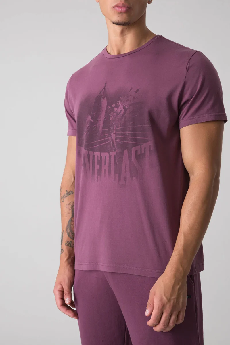 SUNFADED T-SHIRT CON GRAFICA BOXE - immagine 5