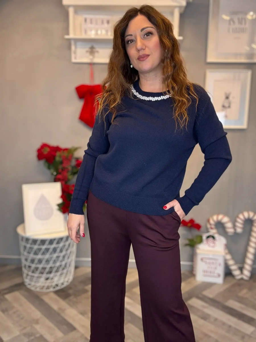 Maglioncino collo Diamonds - immagine 2