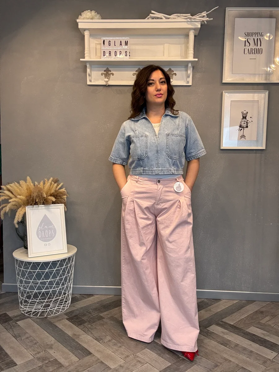 Lumina giacca bolerino in denim - immagine 9