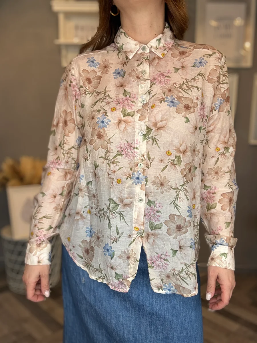 Camicia Bloom multicolor - immagine 4