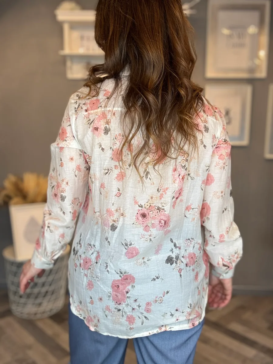 Camicia Bloom rosa - immagine 9