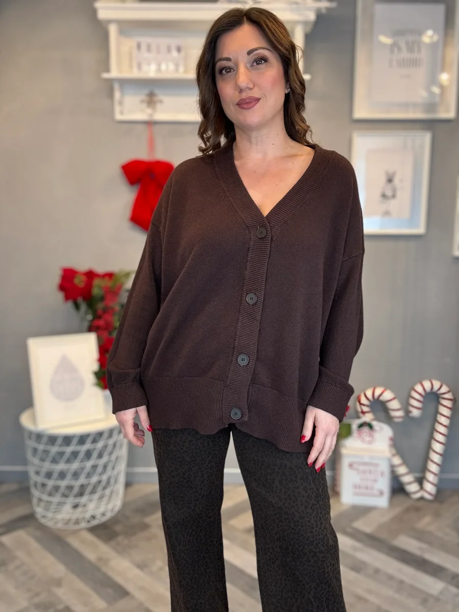 Cardigan lungo over - immagine 2