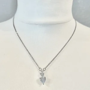 Collana Double heart