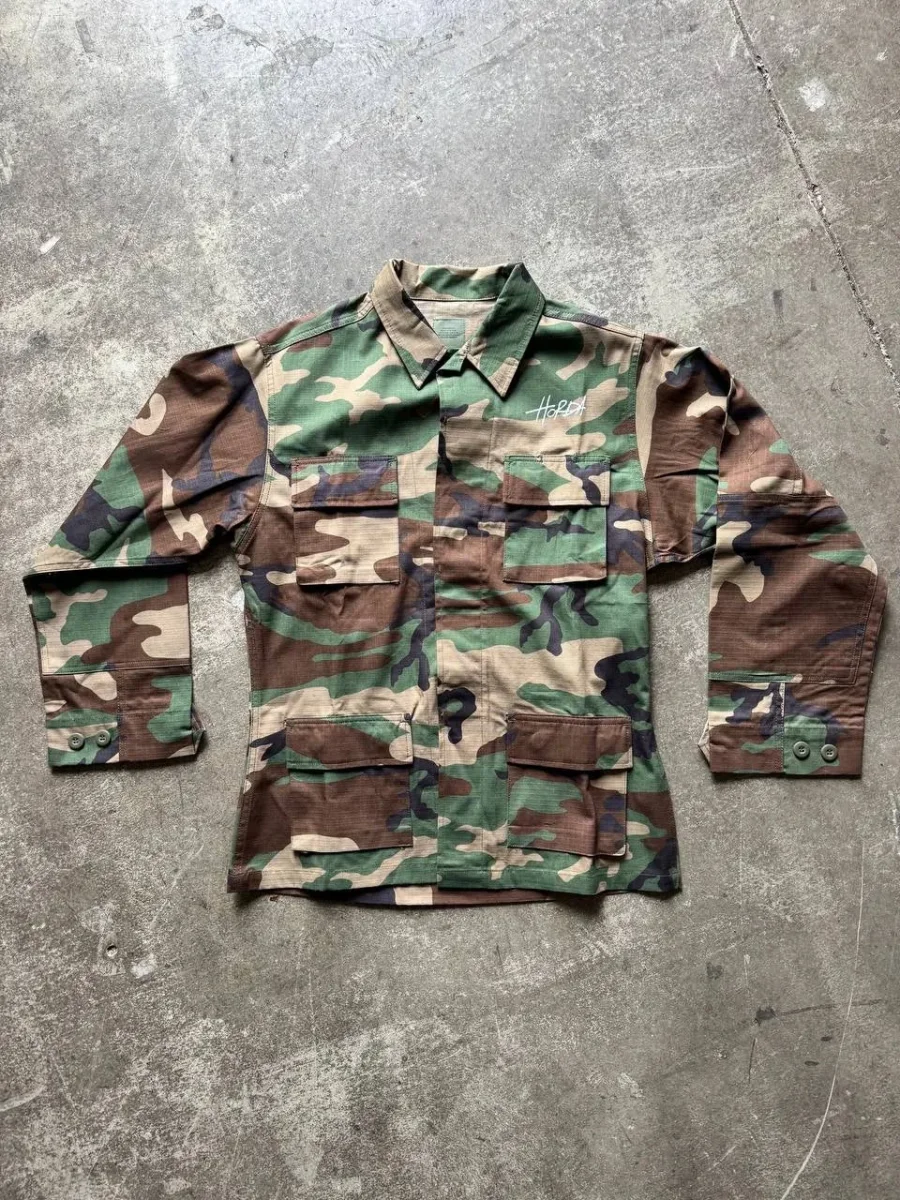 Camicia Camouflage 100% cotone ripstop - immagine 4