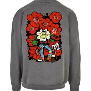 Felpa Nesli Girocollo 100% Cotone Horda x Nesli