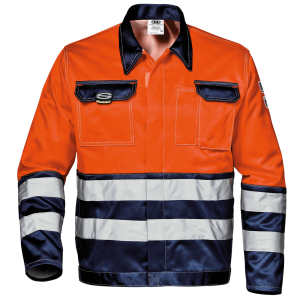 GIACCA INVERNALE SIR SAFETY MOD. VELVET MC3611 – ARANCIO E BLU