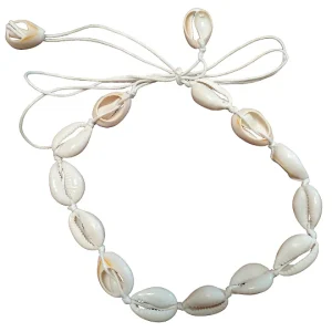 Collana filo e conchiglie