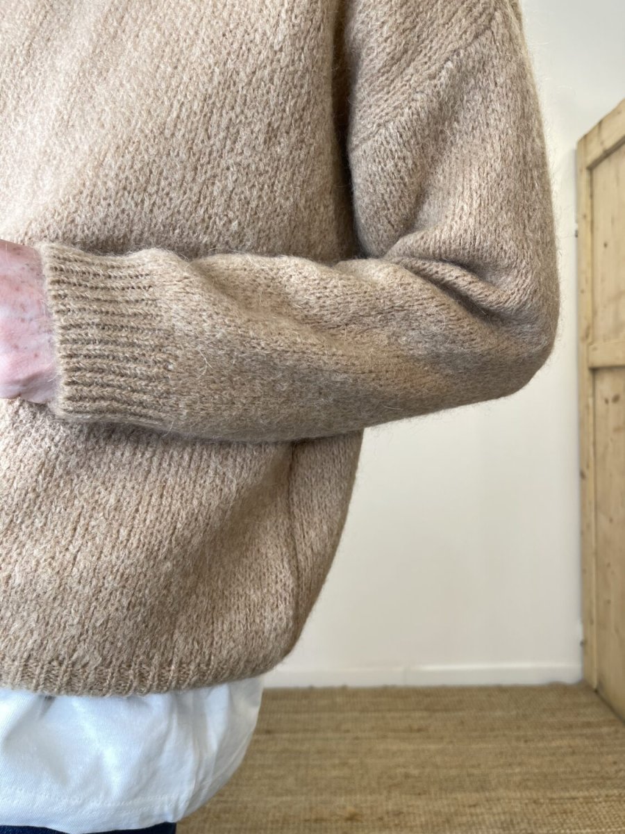 Pull Mohair camel - immagine 5