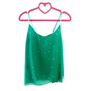 Sottogiacca perline: VERDE!