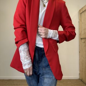Giacca basic Red
