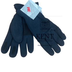 GUANTI BLU IN PILE CON FODERA THINSULATE
