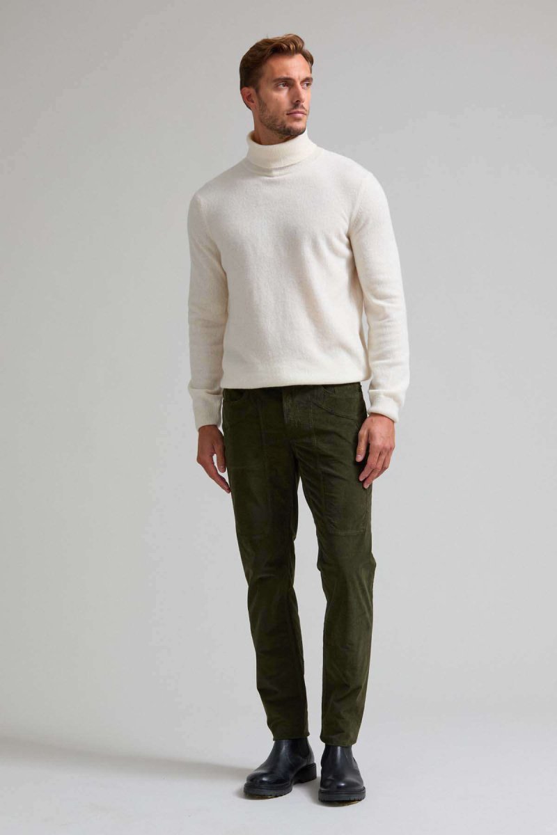 Pantalone JOHN – Cotone Toppa Slim Fit - immagine 3