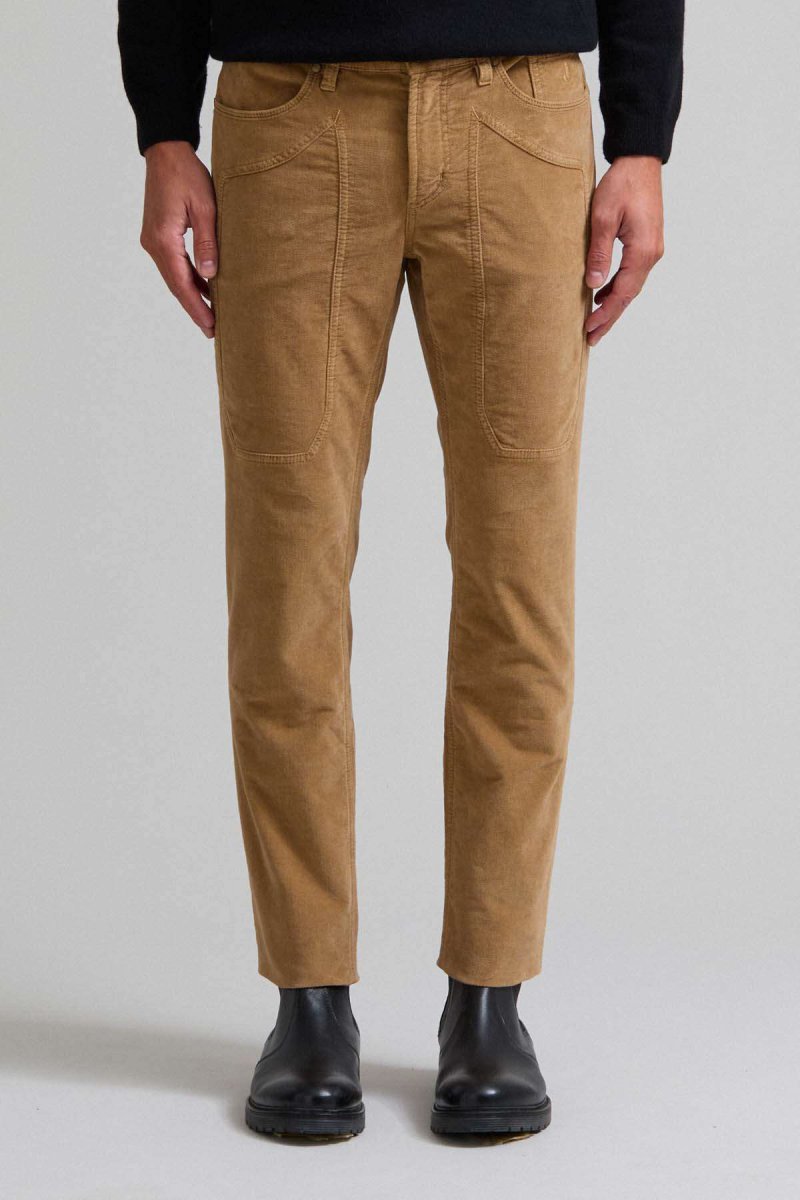 Pantalone JOHN – Cotone Toppa Slim Fit