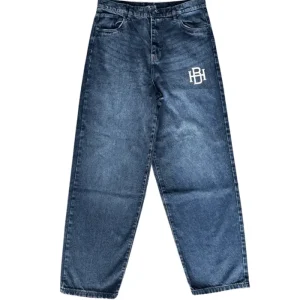 Jeans Uomo Baggy Fit Horda – Denim Gamba Larga Made in Italy