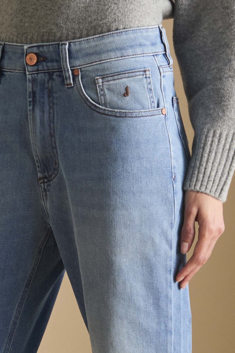 Pantalone JULIA – Denim Boyfriend Fit - immagine 4