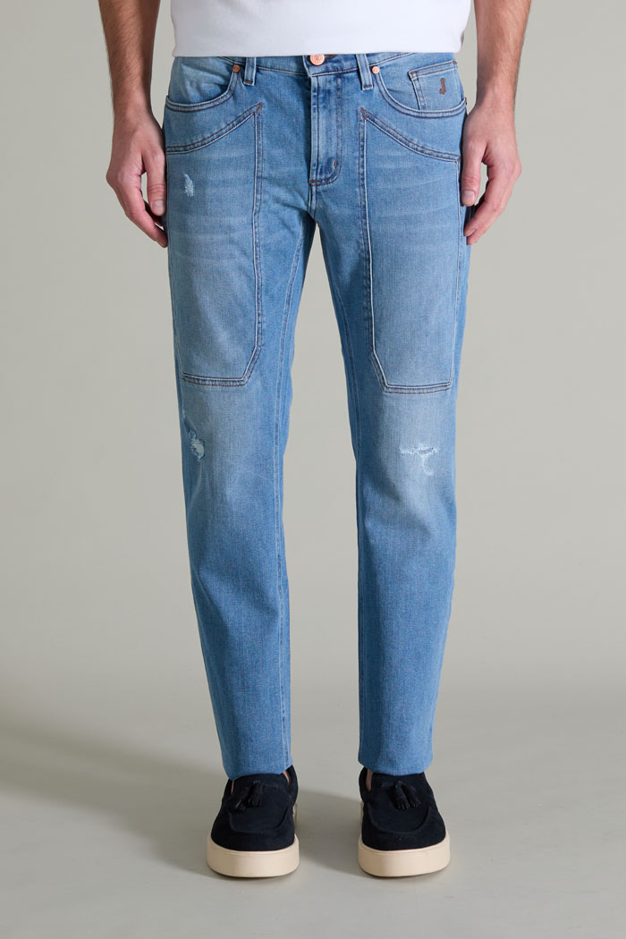Pantalone JOHN – Denim Toppa Slim Fit - immagine 4