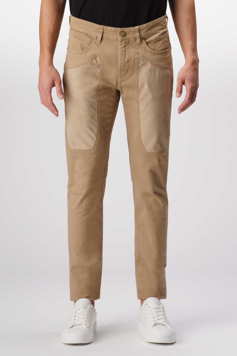 Pantalone JOHN – Cotone Toppa Alcantara® Slim Fit - immagine 4