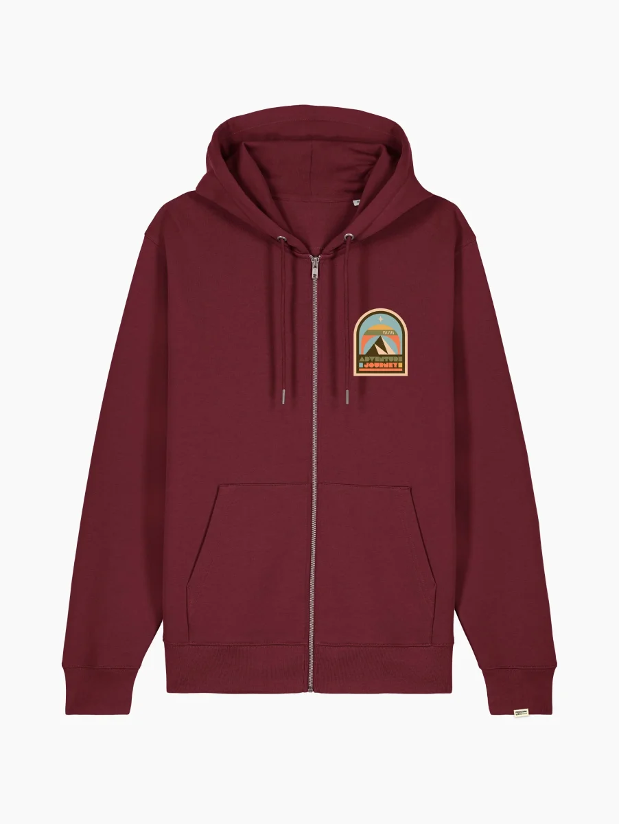 Felpa zip - Adventure journey