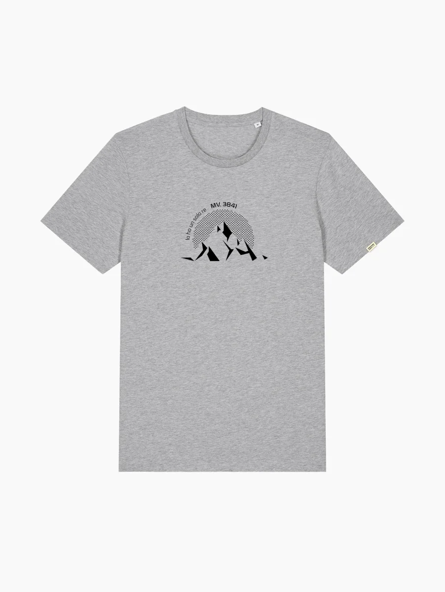 T-Shirt classica - Monviso sunset - Minimal - immagine 5