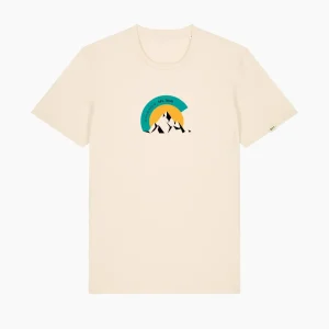 T-Shirt classica - Monviso sunset 3