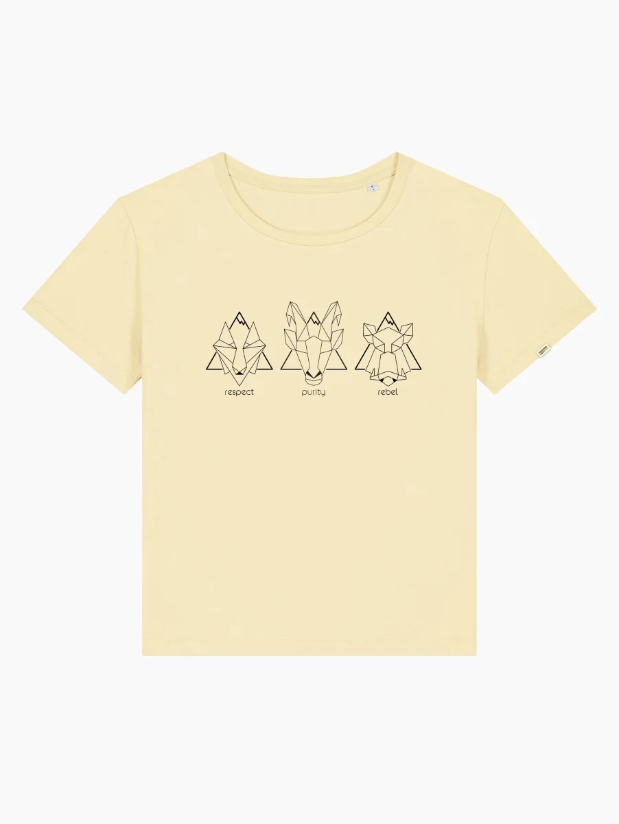T-Shirt femminile - Le tre anime della montagna