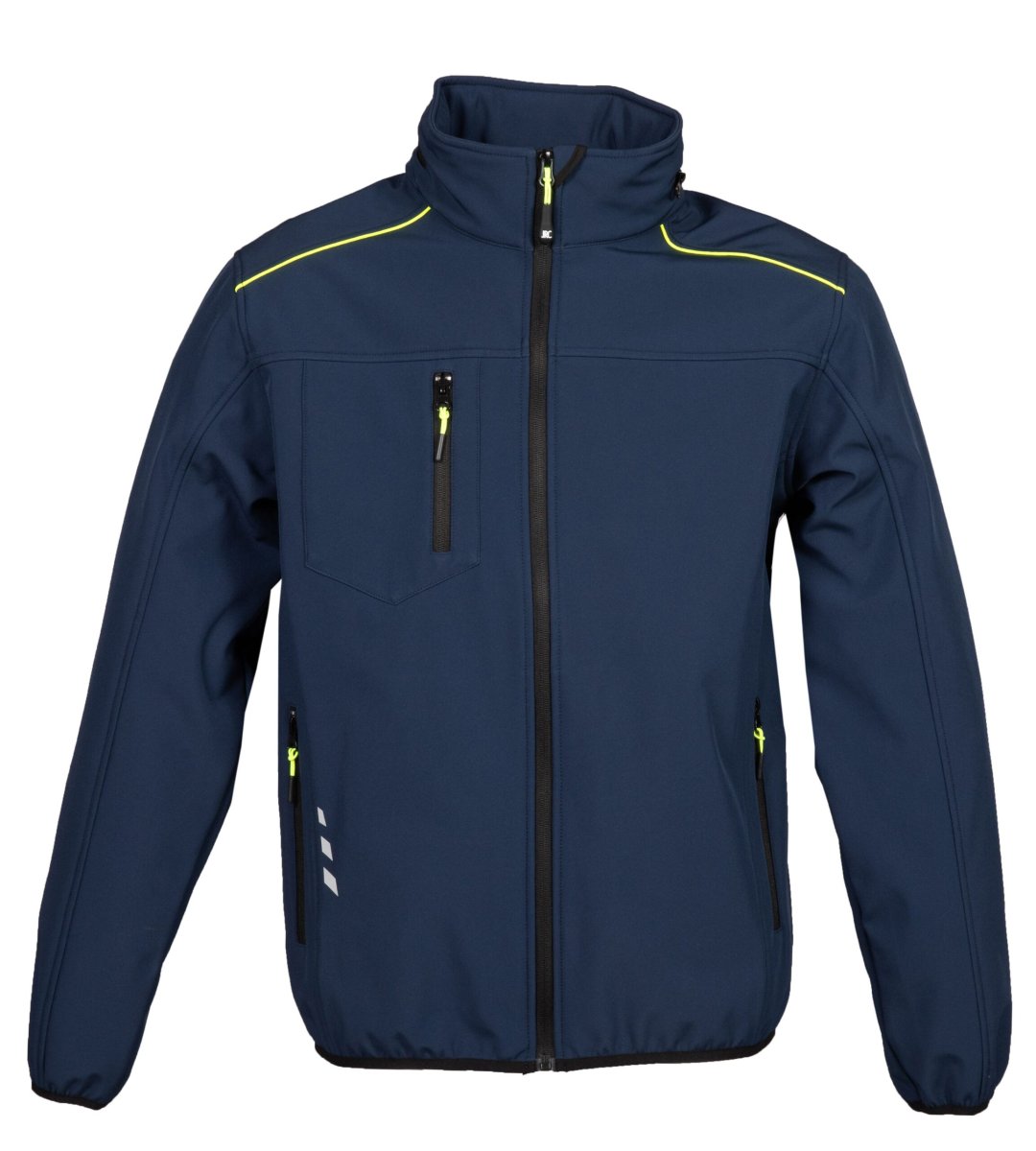 SOFTSHELL BLU CON CAPPUCCIO FISSO - immagine 2