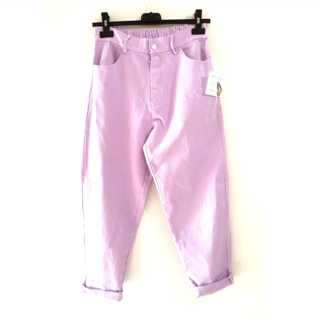 Pantalone mom fit cut out! - immagine 2