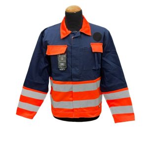 GIACCA INVERNALE SIR SAFETY MOD. VELVET MC3611 – BLU E ARANCIO