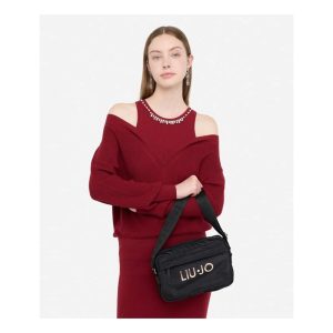 Borsa a tracolla media in nylon