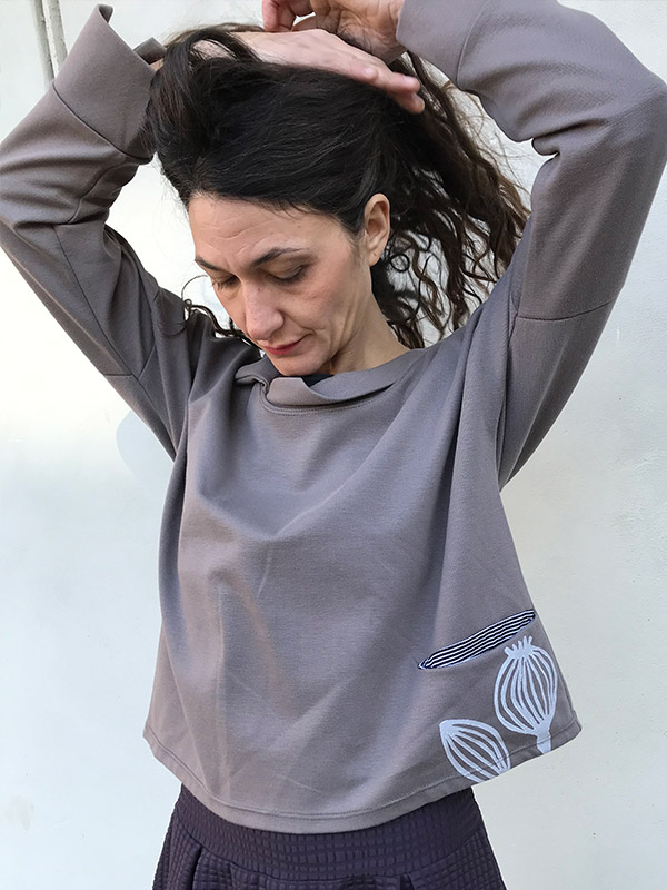 Maglia Cubetto Grigia